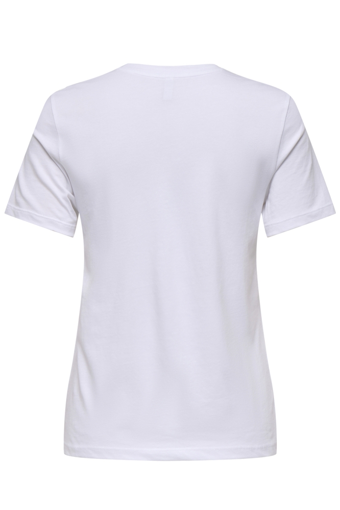ONLABBY LIFE REG S/S AOP TOP BOX JR 15343279 BRIGHT WHITE/POETIC (BL